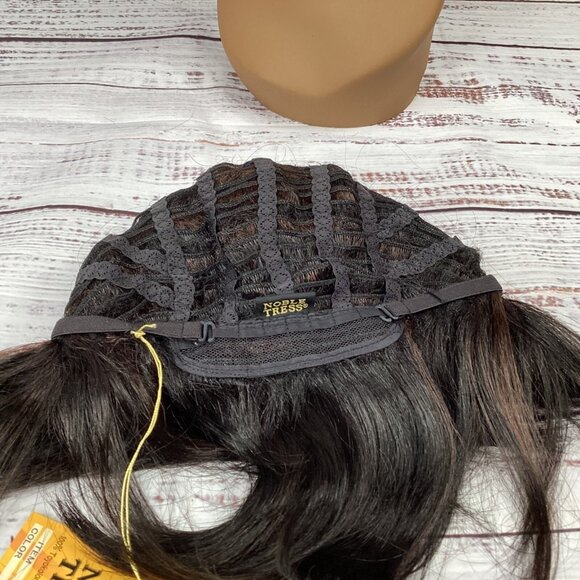 Dior #F1B/33 Black & Auburn Womens Punk Mullet Wig Classic Cap Syntnetic Hair - Picture 7 of 7